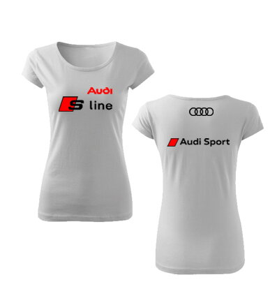 Dámske tričko AUDI A-line sport